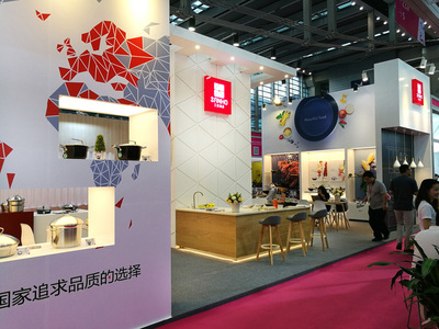 深圳展会三禾锅具展位